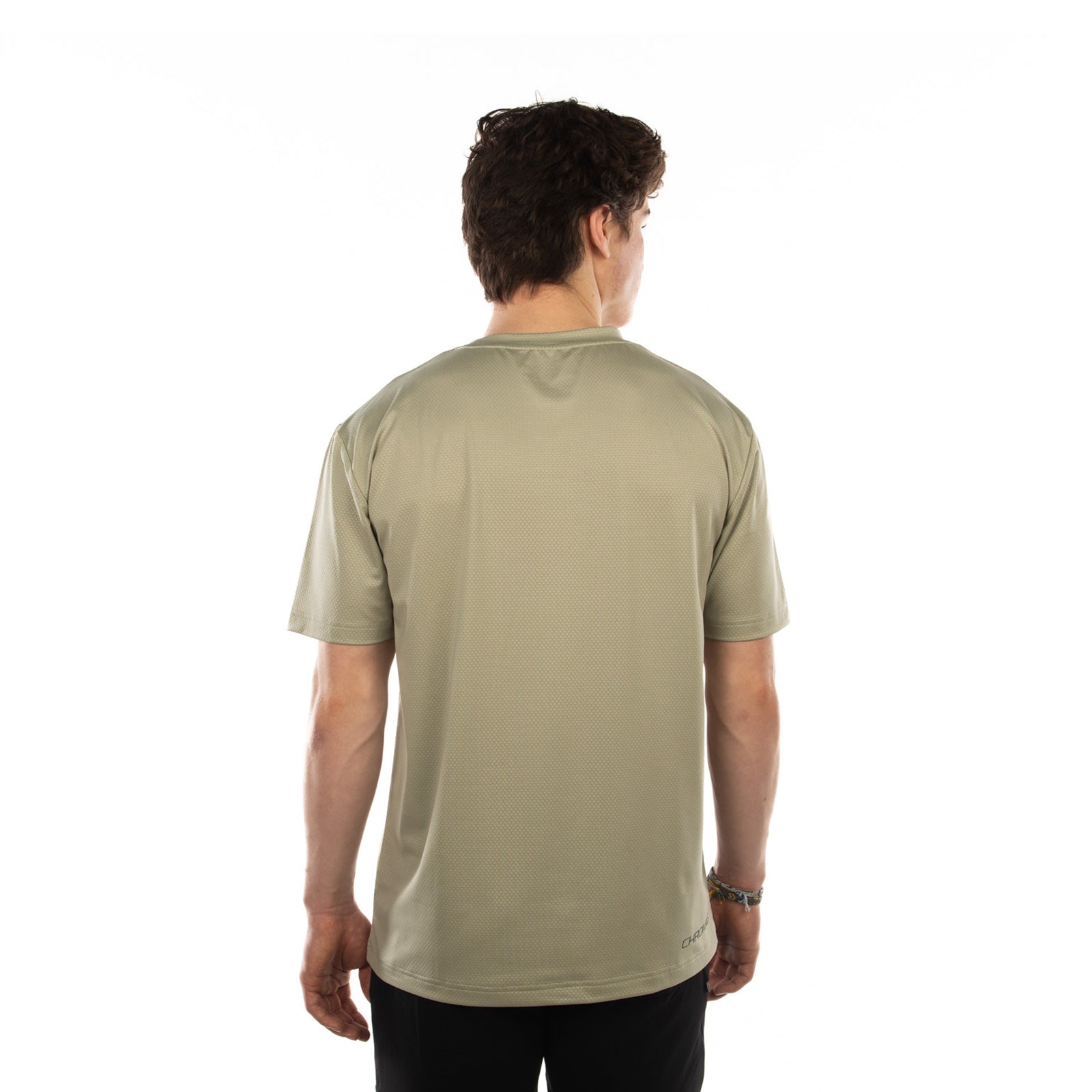 Model is 5' 8" wearing size Medium.